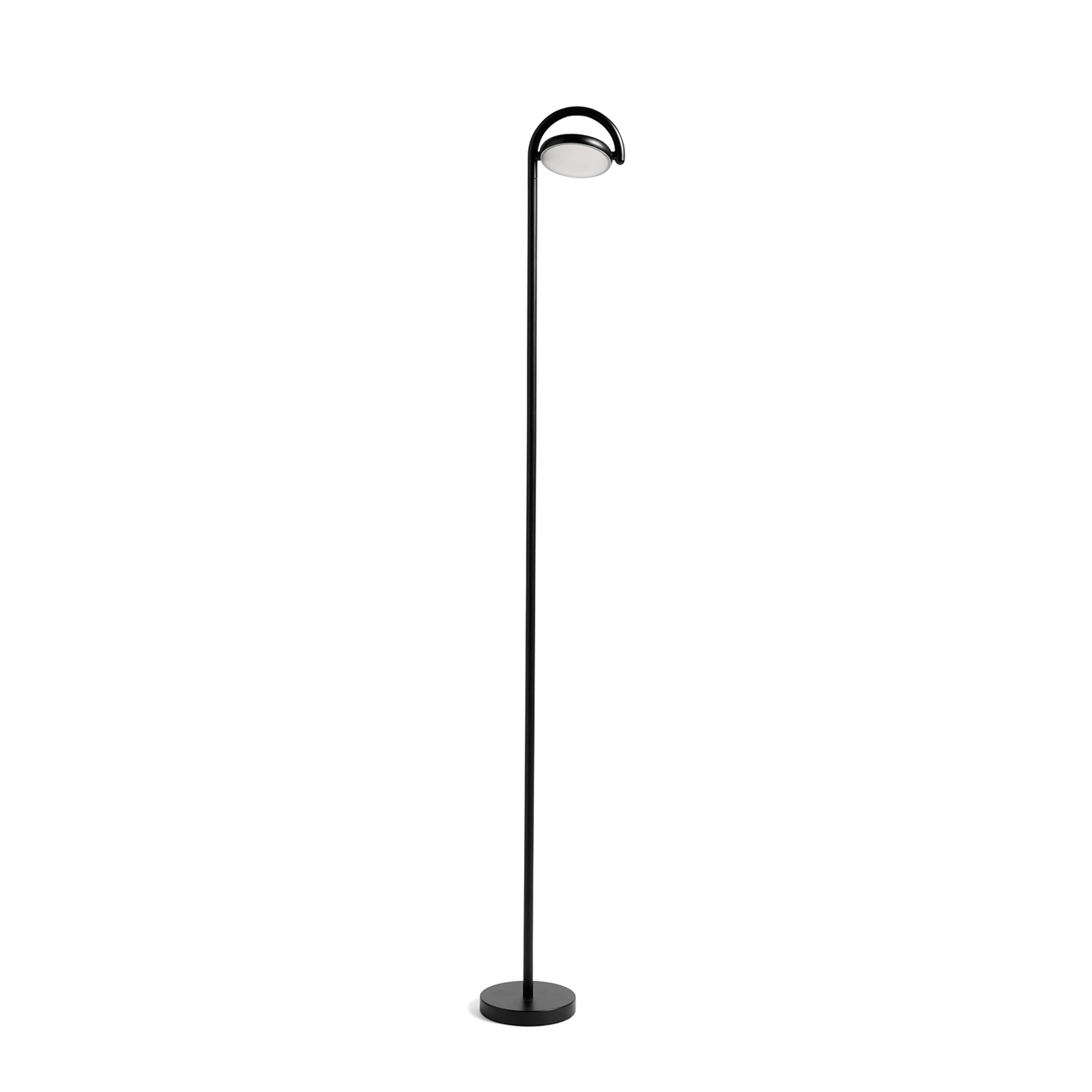 HAY Marselis LED-Stehleuchte verstellbar, schwarz