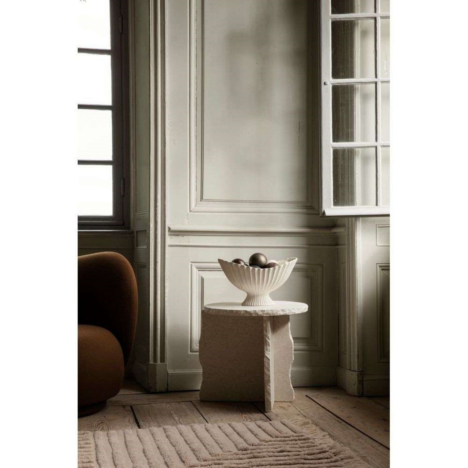 Fountain Centrepiece Off-White - ferm LIVING