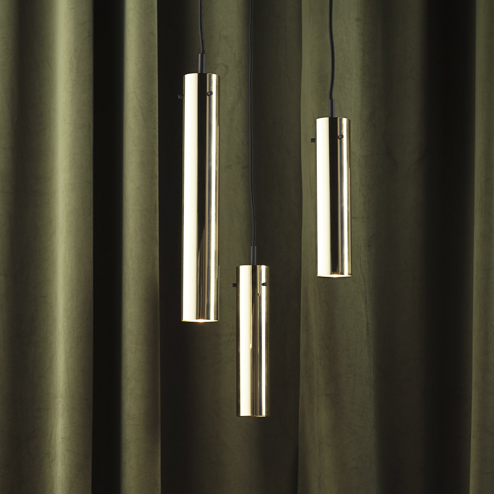 Lampă suspendată FRANDSEN FM2014 alamă înălțime 36 cm