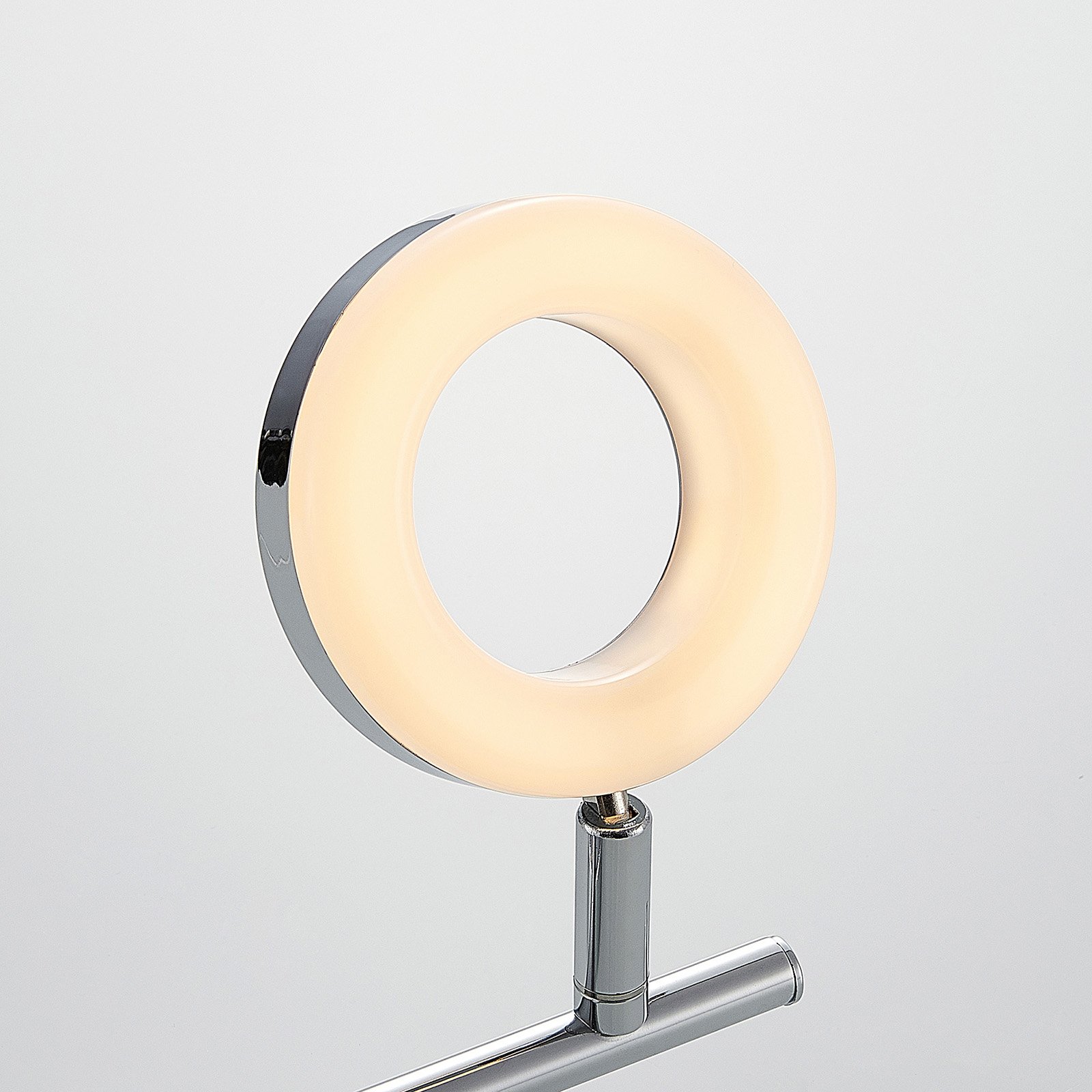 ELC Tioklia LED-loftlampe, krom, 2 lyskilder