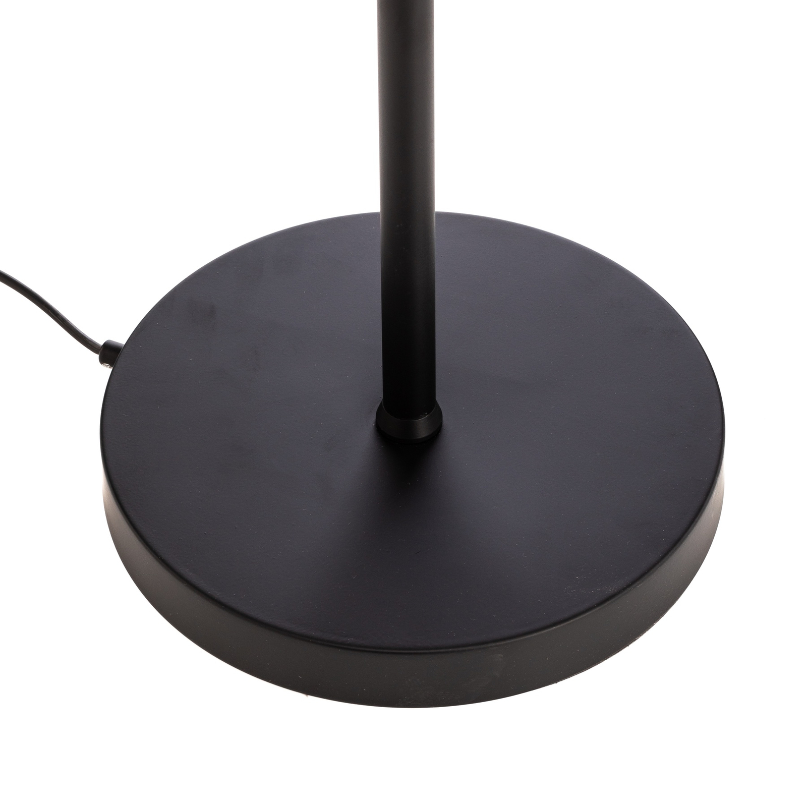 Floor lamp LM-9113-2BSY, black, metal, 180 cm high, E14