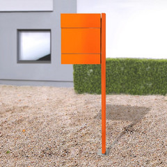 Letterman V brevkasse, avispost, orange