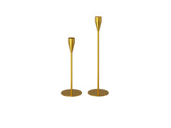 Venus & Jupiter Kerzenhalter Set Brass - Piet Hein
