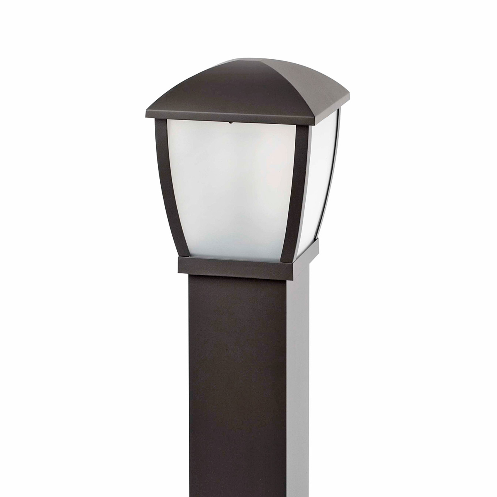 Borne lumineuse Wilma en aluminium