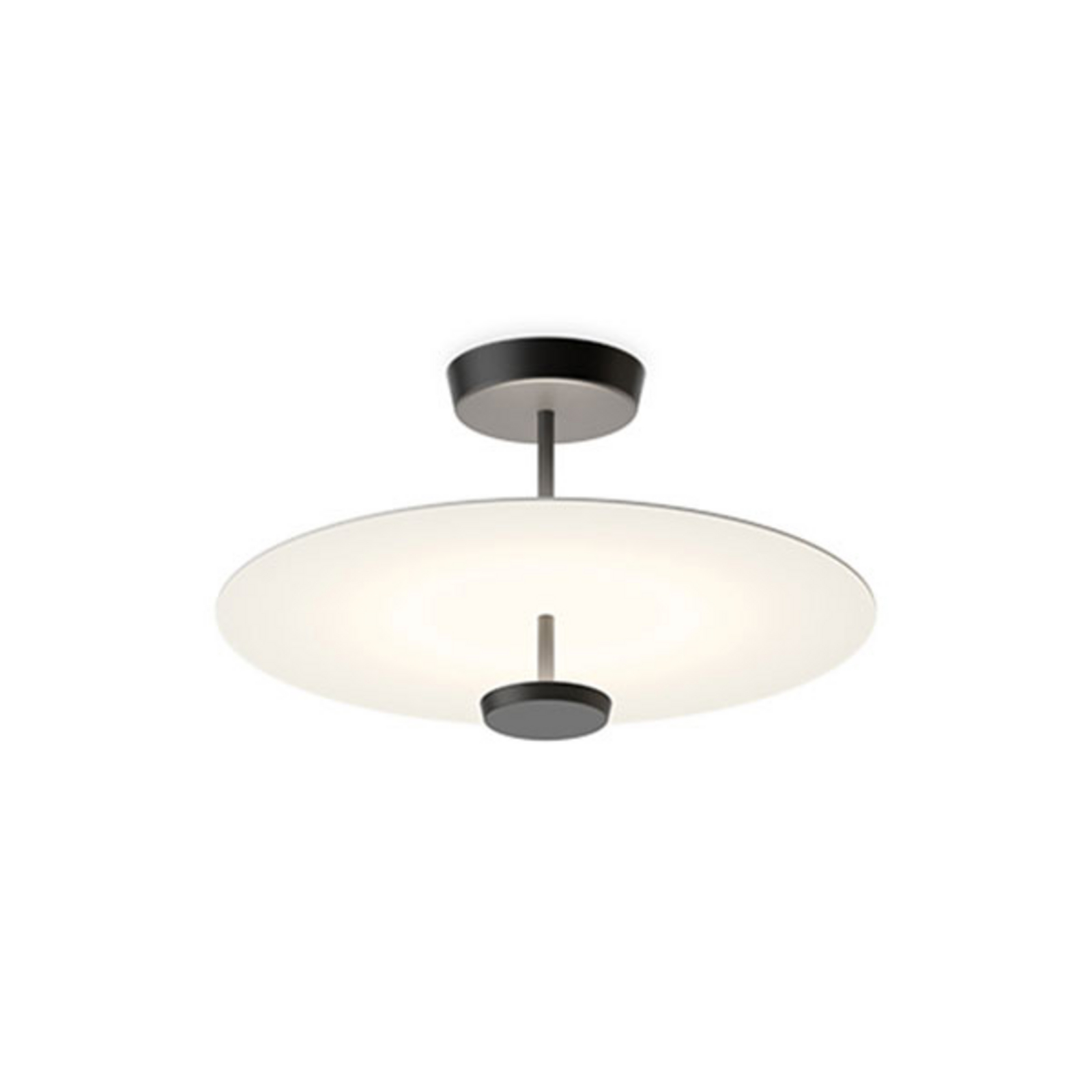 Vibia Flat LED-Deckenleuchte 2-flg. weiß DALI dim
