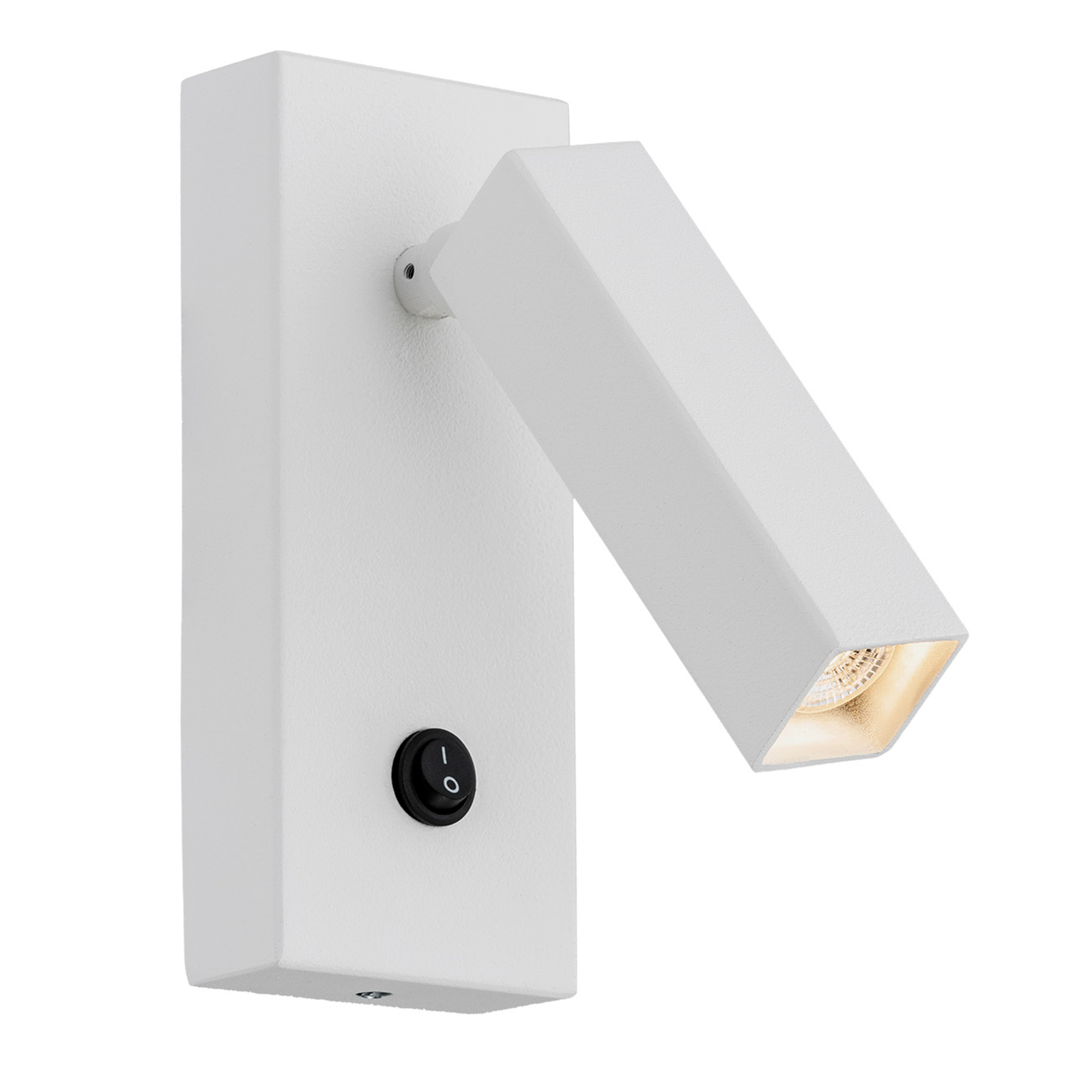 Foco de pared Rai, orientable, blanco