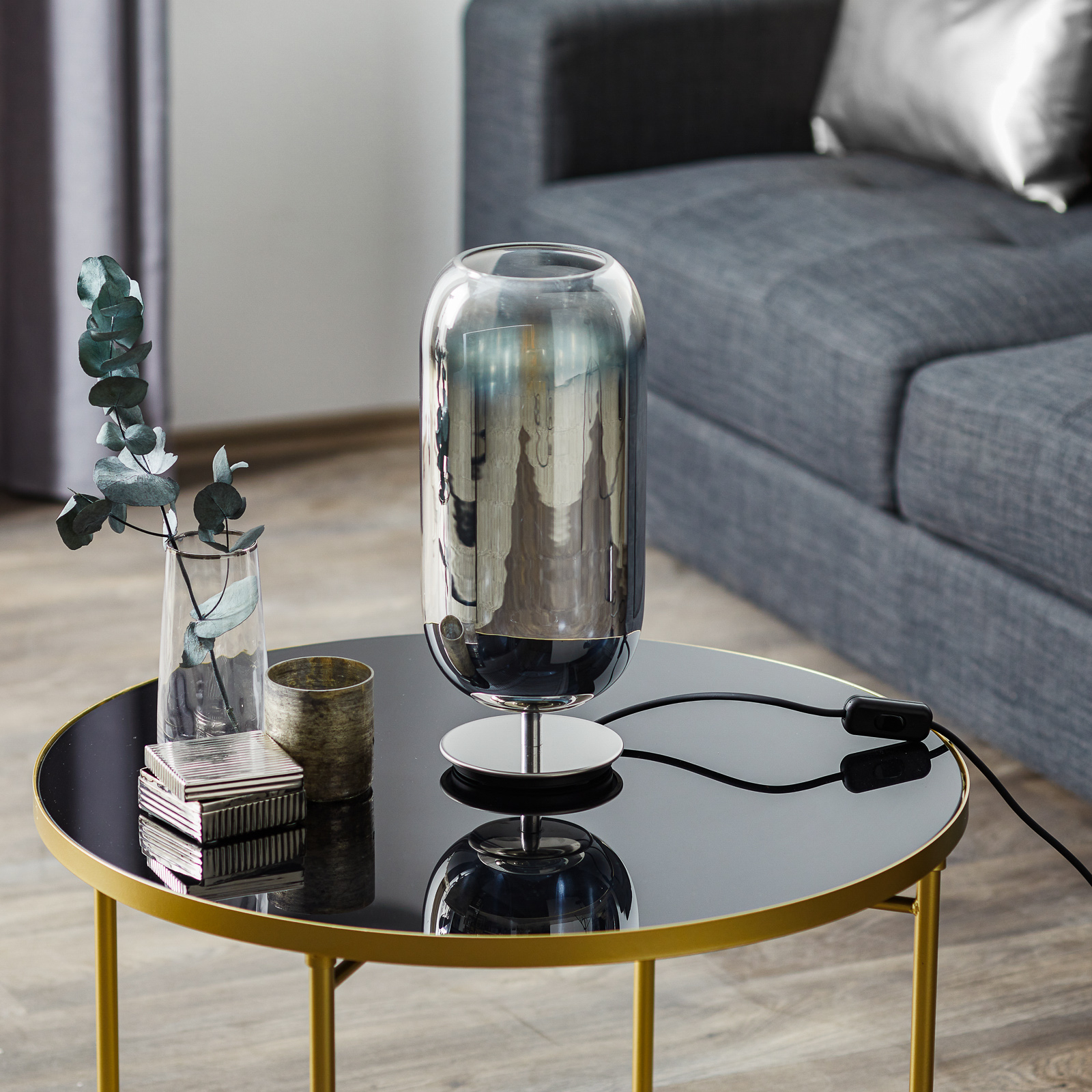 Gople Mini Tischleuchte Silver - Artemide