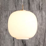 Lampada a sospensione Louis Poulsen VL45 Radiohus, Ø 25 cm, vetro bianco