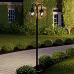 Lindby Farley lamp post, 2-bulb