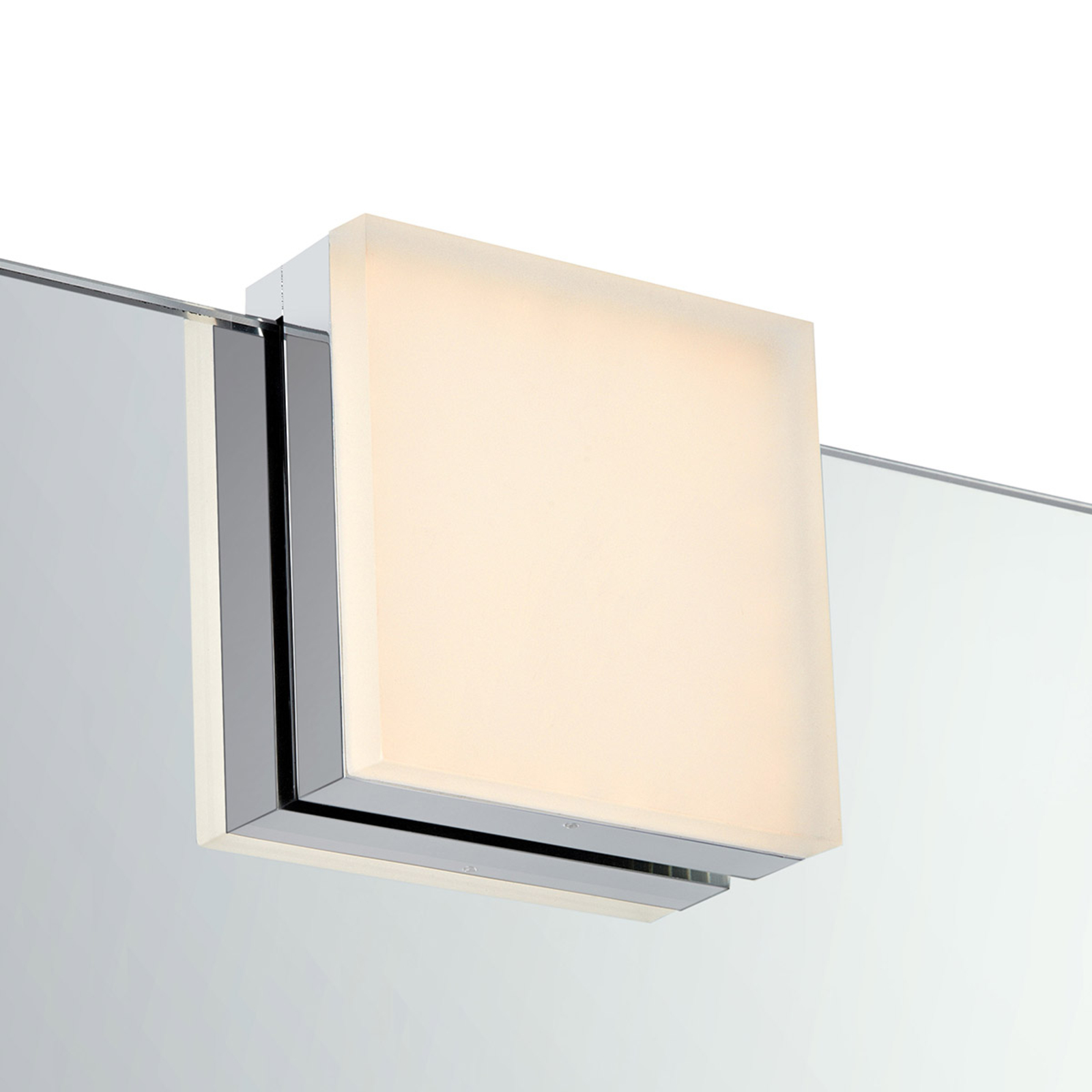 Markslöjd Avignon LED wall light for the bathroom, for Bathroom, aluminium, glass, 5 W, energy efficiency: A, W: 7.5 cm, H: 7.5 cm