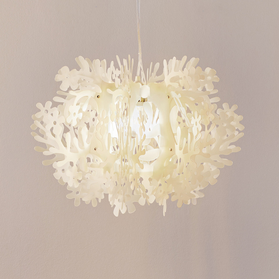 Slamp Fiorella pendellampa Mini, vit från Slamp