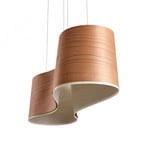 LZF New Wave hanglamp, kersen/ivoor