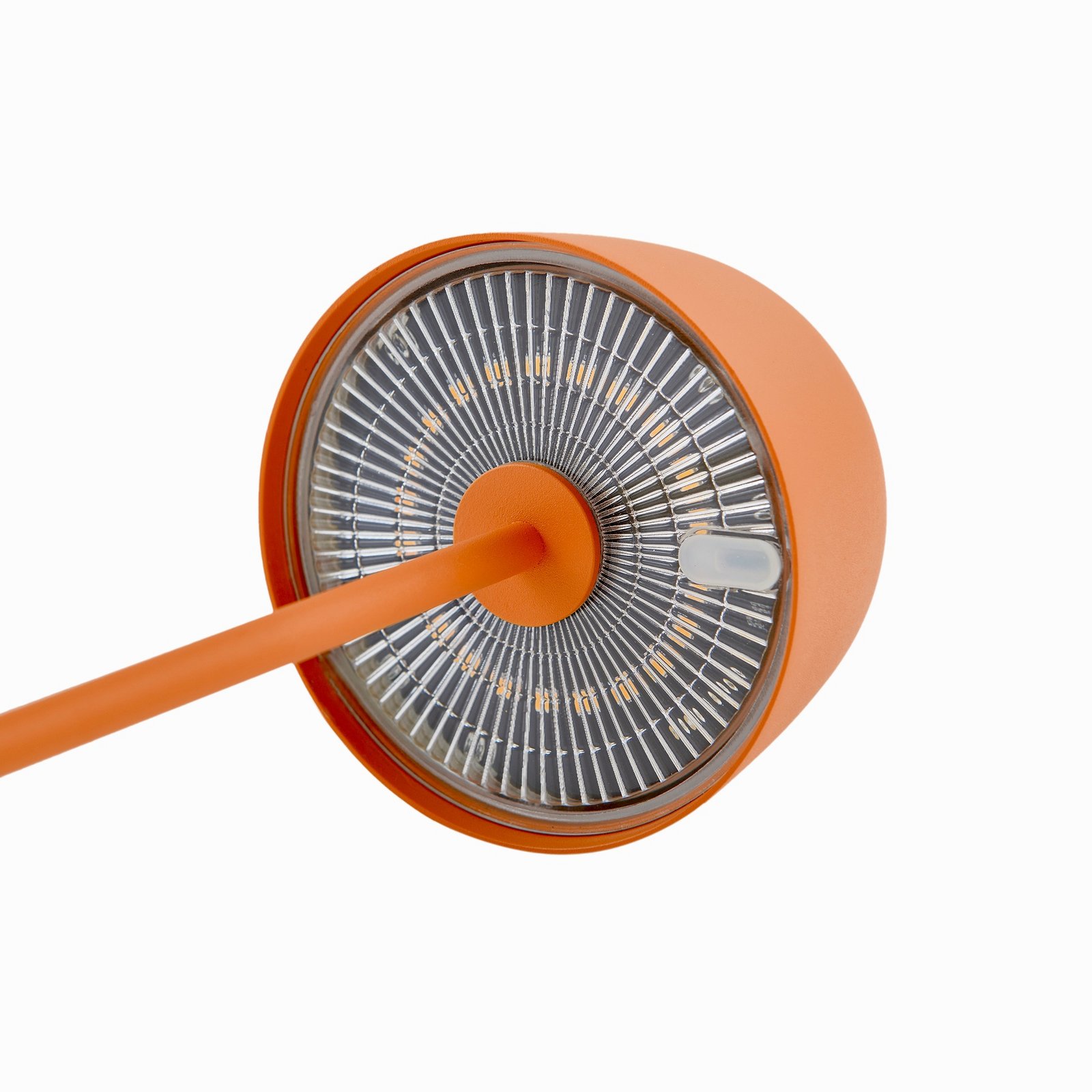 Lindby LED-Akku-Tischleuchte Arietty, orange, dimmbar, IP54