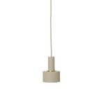 Collect Lustră Pendul Disc Low Cashmere - ferm LIVING