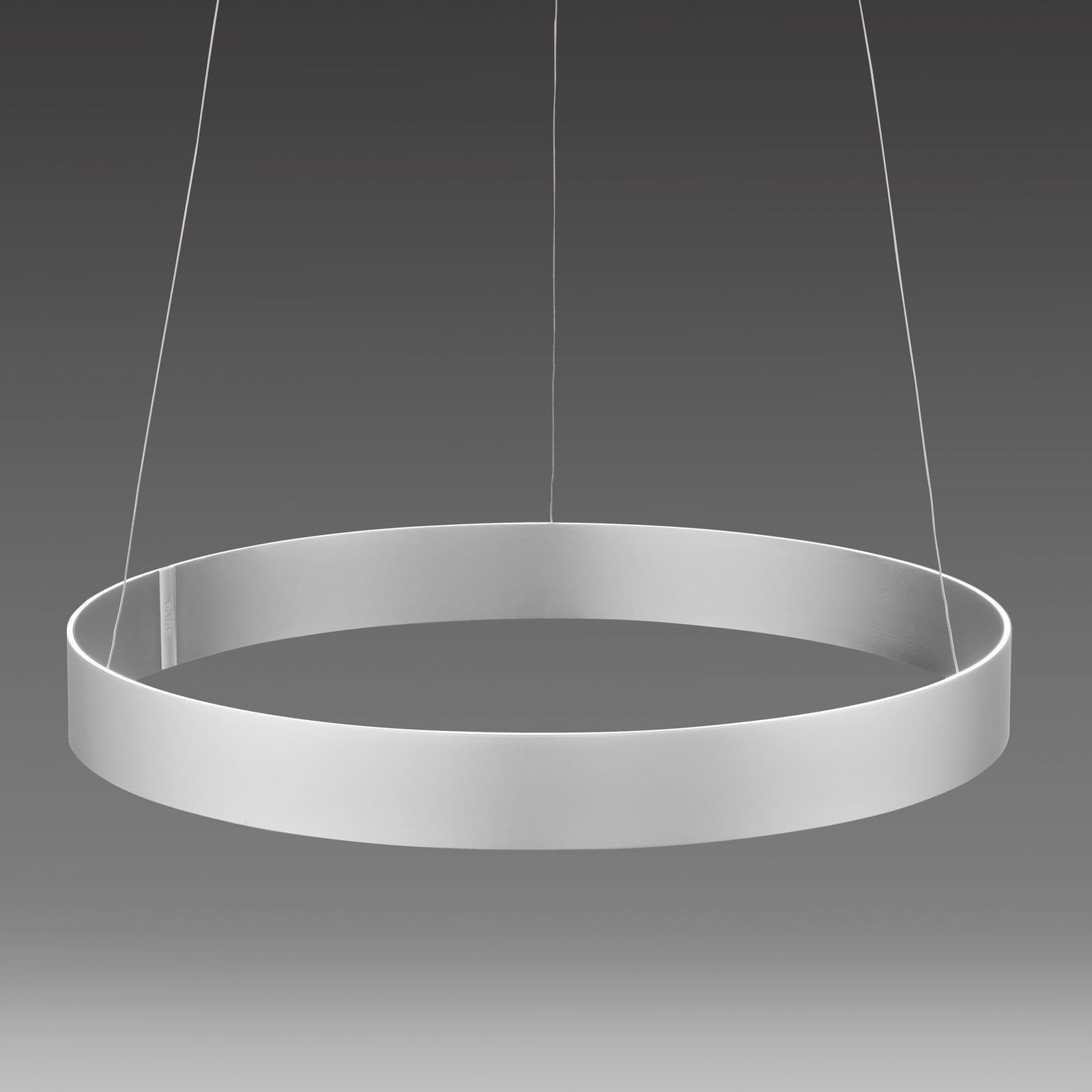 E-Clipse LED-hänglampa, stone, Ø70 cm, metall, CCT – PURE E-Clipse LED-hänglampa, stone, Ø70 cm, metall, CCT – PURE