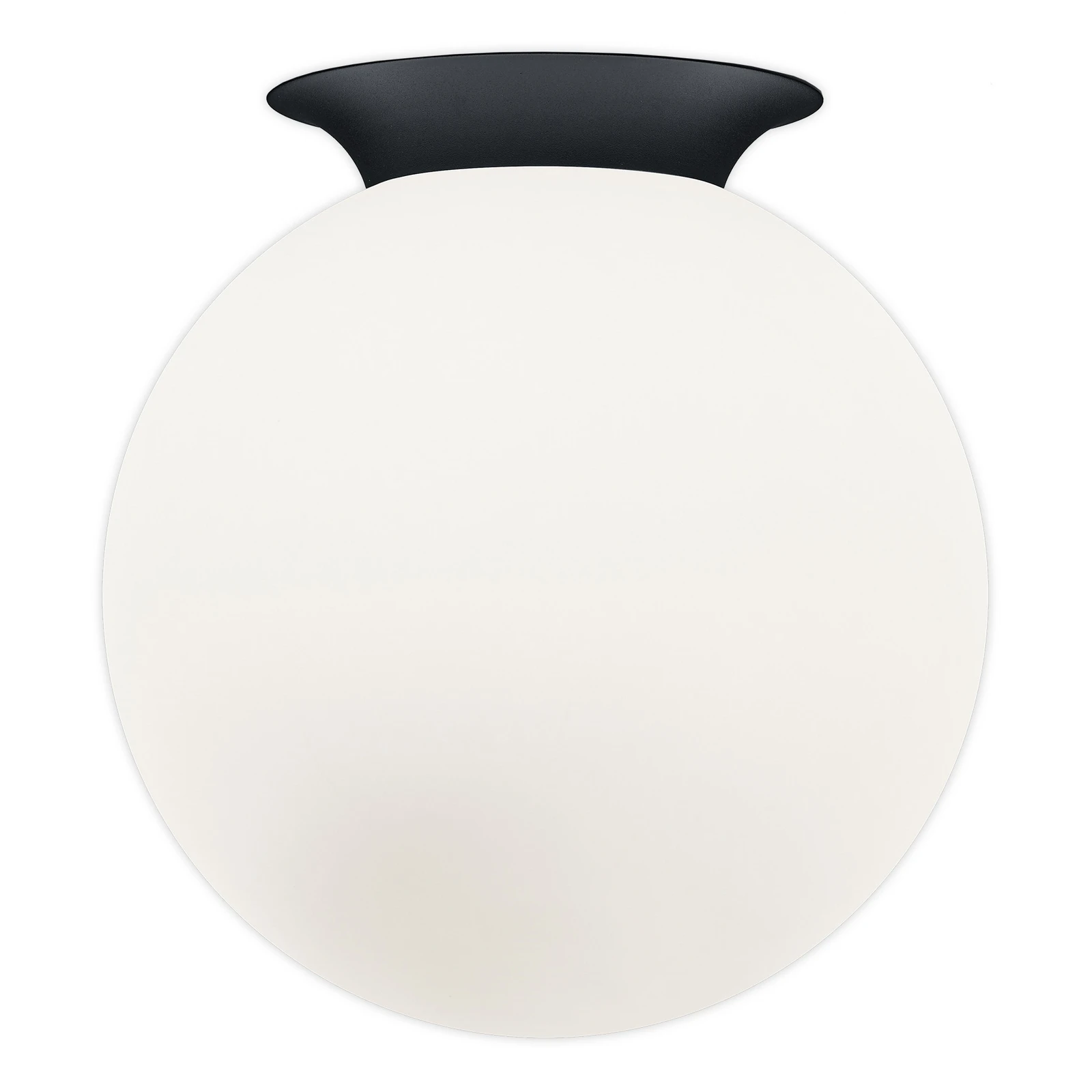 Deckenleuchte Blob, Kugelschirm Opalglas, Ø 30 cm