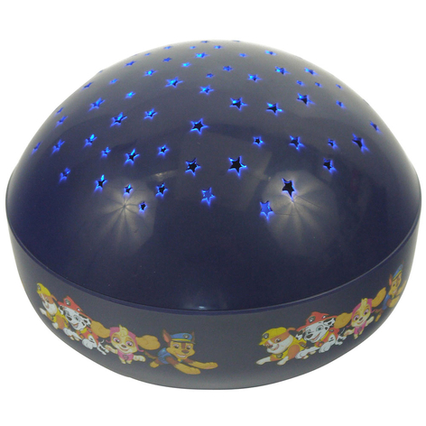 LED-Projektionsnachtlicht Paw Patrol, blau