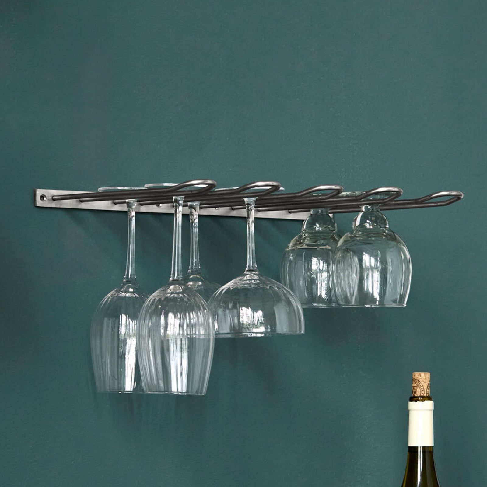 HDStilio wijnglashouder antiek zilver 40x30 cm - House Doctor