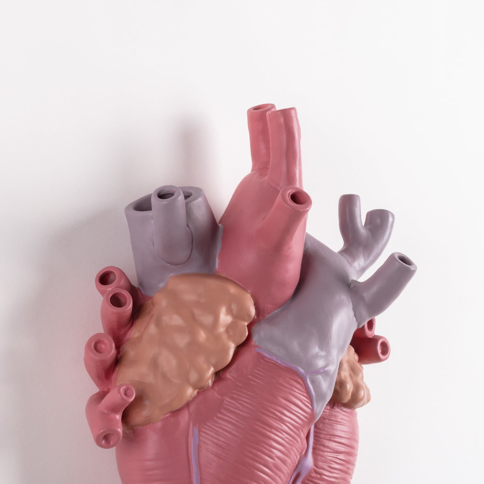 Love In Bloom Color Porcelain Heart Vaza - Seletti