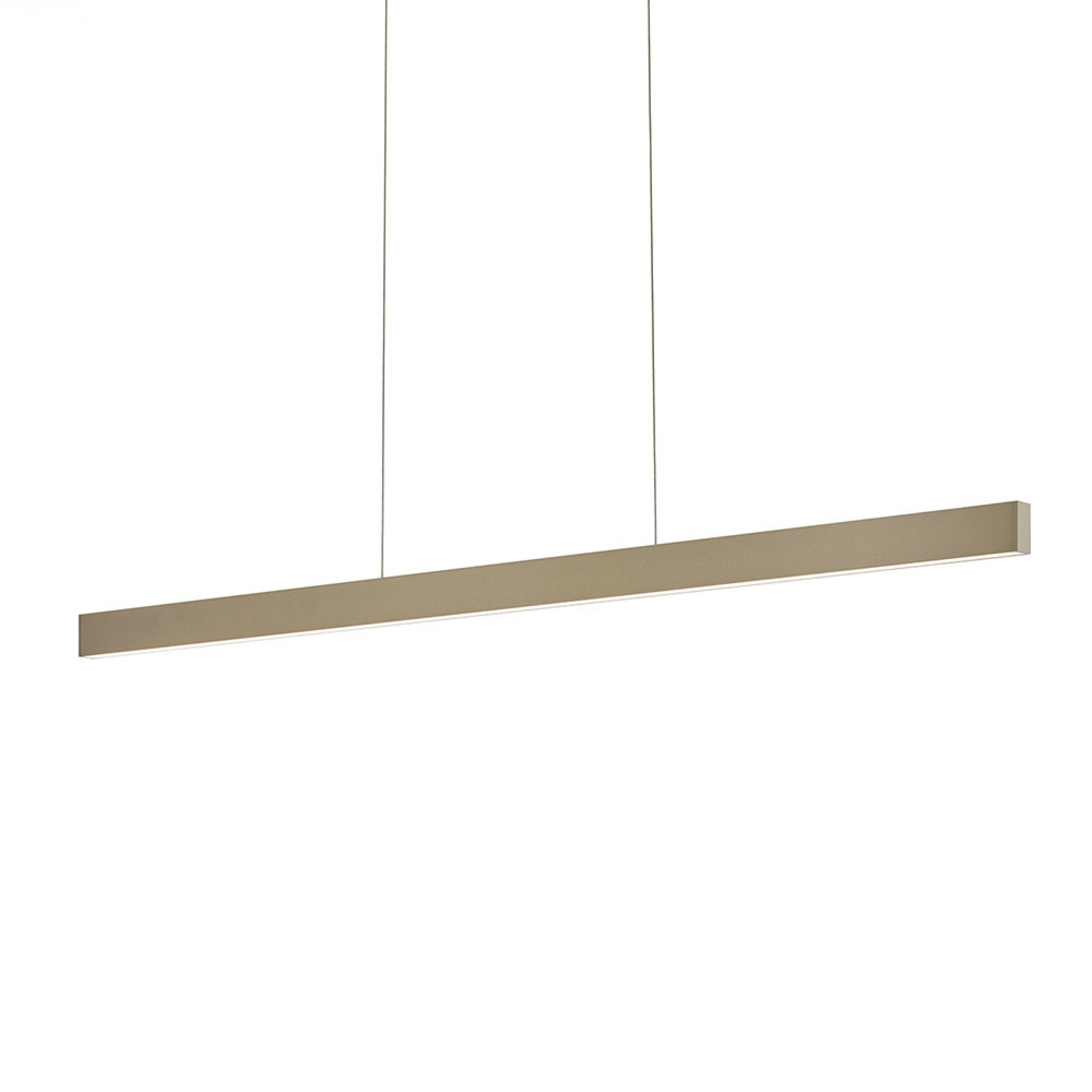 Linda-92 LED-hængelampe, bronze, 2.200-3.000 K
