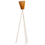 Oslo Wood Stehleuchte Beige/Caramel - Northern