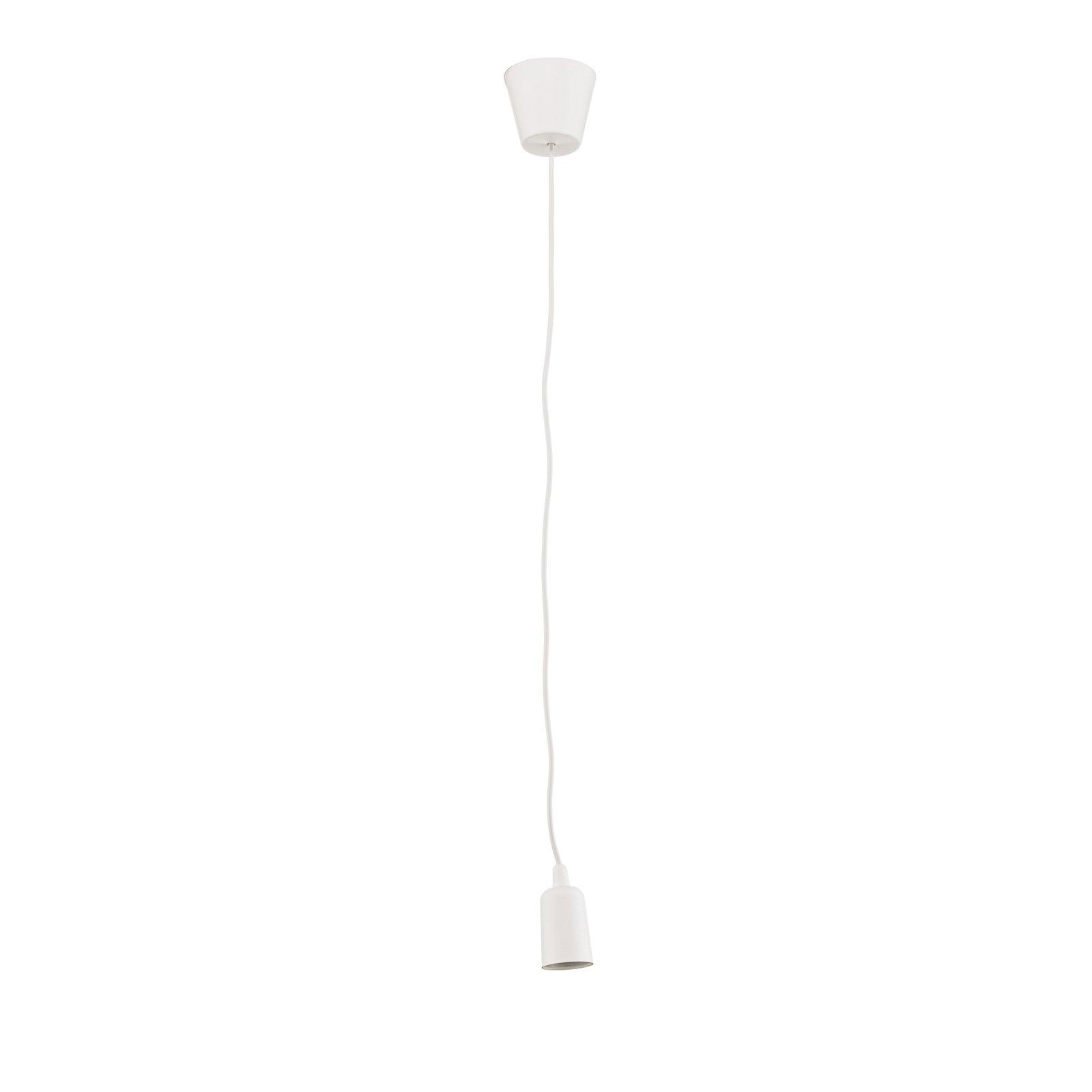 Brasil hanging light, white, one-bulb
