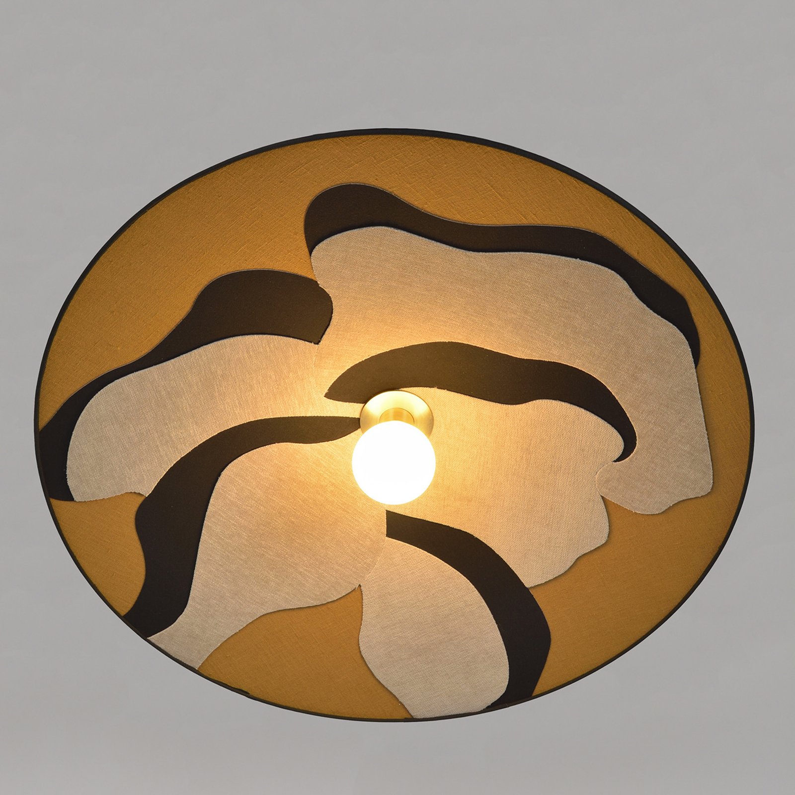 Sonia Laudet Hängeleuchte, Ø 80cm curry - MARKET SET Sonia Laudet Hängeleuchte, Ø 80cm curry - MARKET SET