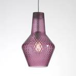 Hanglamp Romeo 130 cm, amethist glas