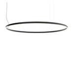 Compendium Circle LED Lustră Pendul Ø200 Black - Luceplan