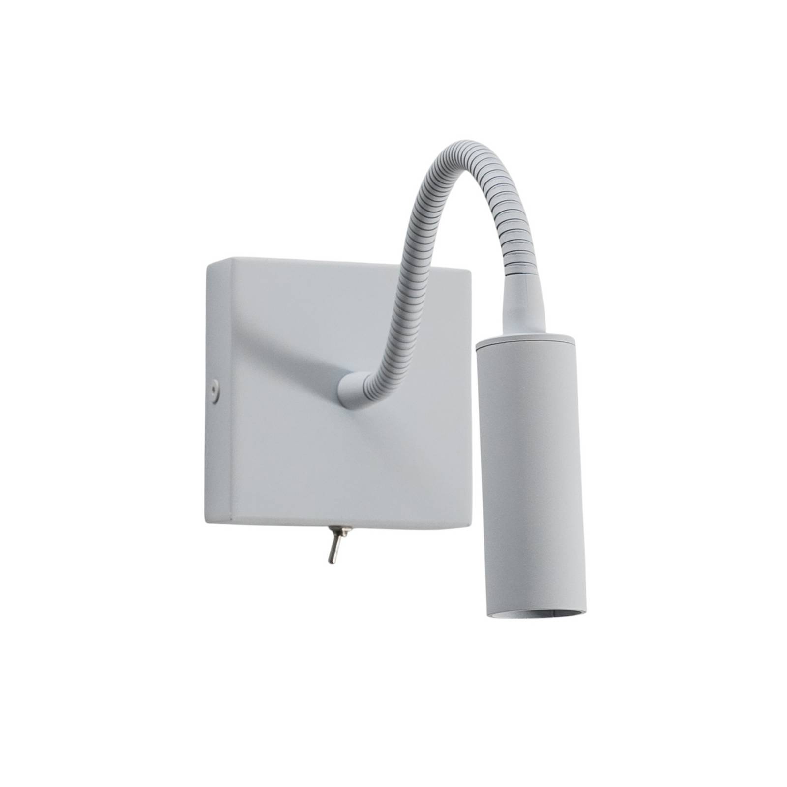 Lampa ścienna Ojos, biała, lampka do czytania, regulowana, 33 cm, G9