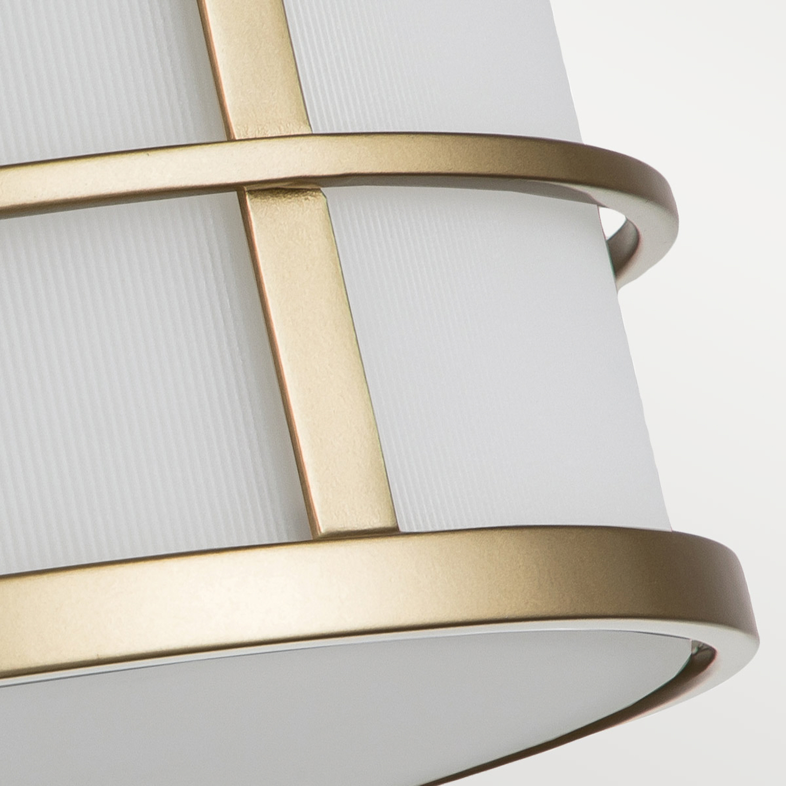 Fusion ceiling light, natural brass