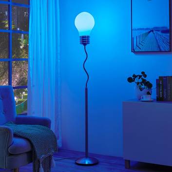 Lindby Smart LED-RGB-Stehlampe Mena, App-Steuerung