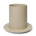 ferm LIVING vaso da fiori Auran, beige, altezza 38,7 cm, ferro