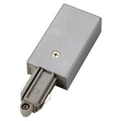 Alimentatore SLV Sistema binario monofase terra destra argento