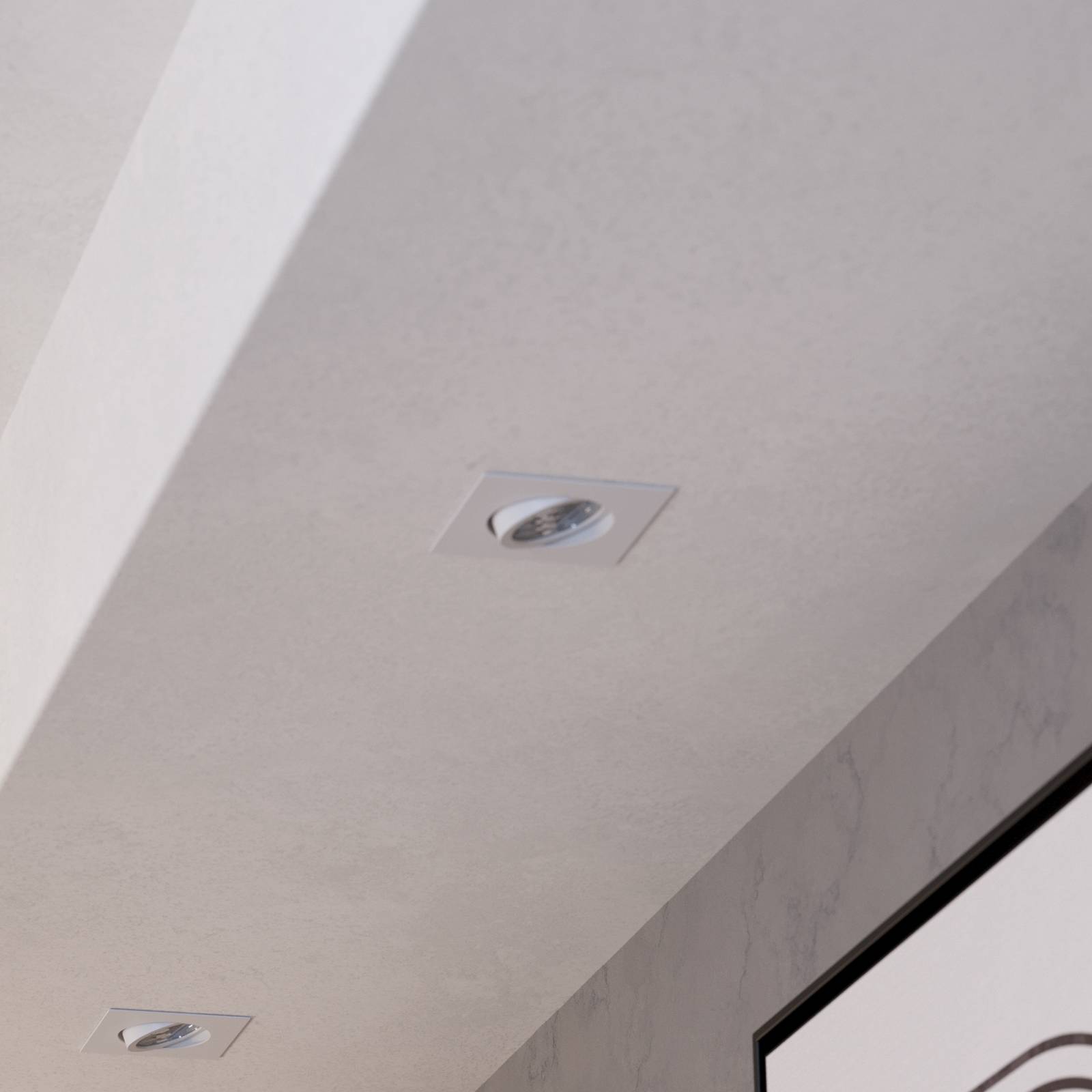 EGLO Spot encastré Saliceto ang. pivotant 2 700 K blanc