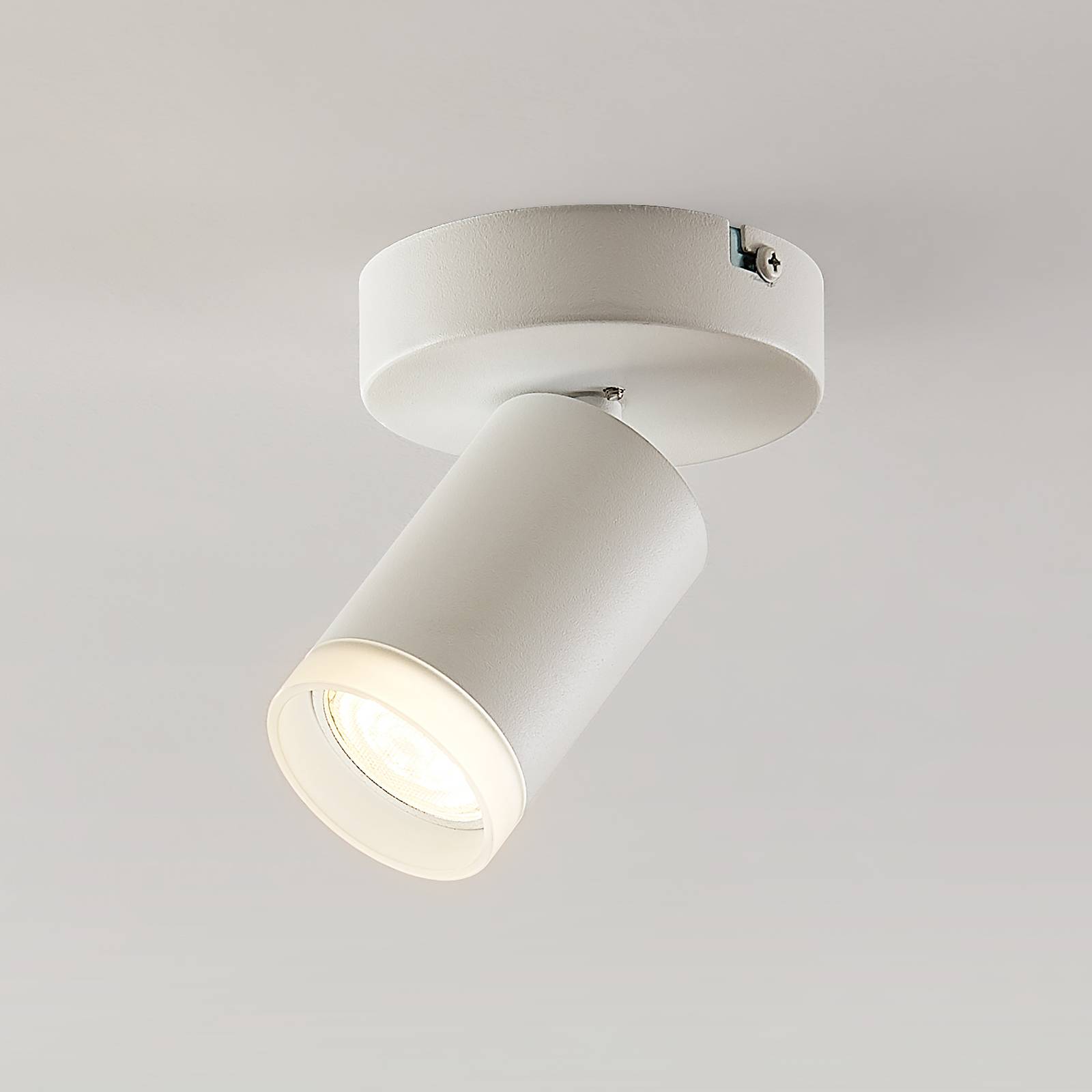 Arcchio Efilius spot plafond, rond, blanc, 1 lampe