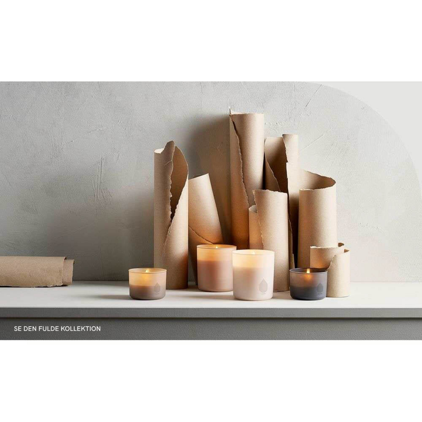 Glas Laddningsbara LED Ljus 9,2x10,2 Vanilla - Uyuni Lighting
