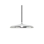 LED-riippvalgustid Artist, Ø 25 cm, terasekollane, roostevaba teras