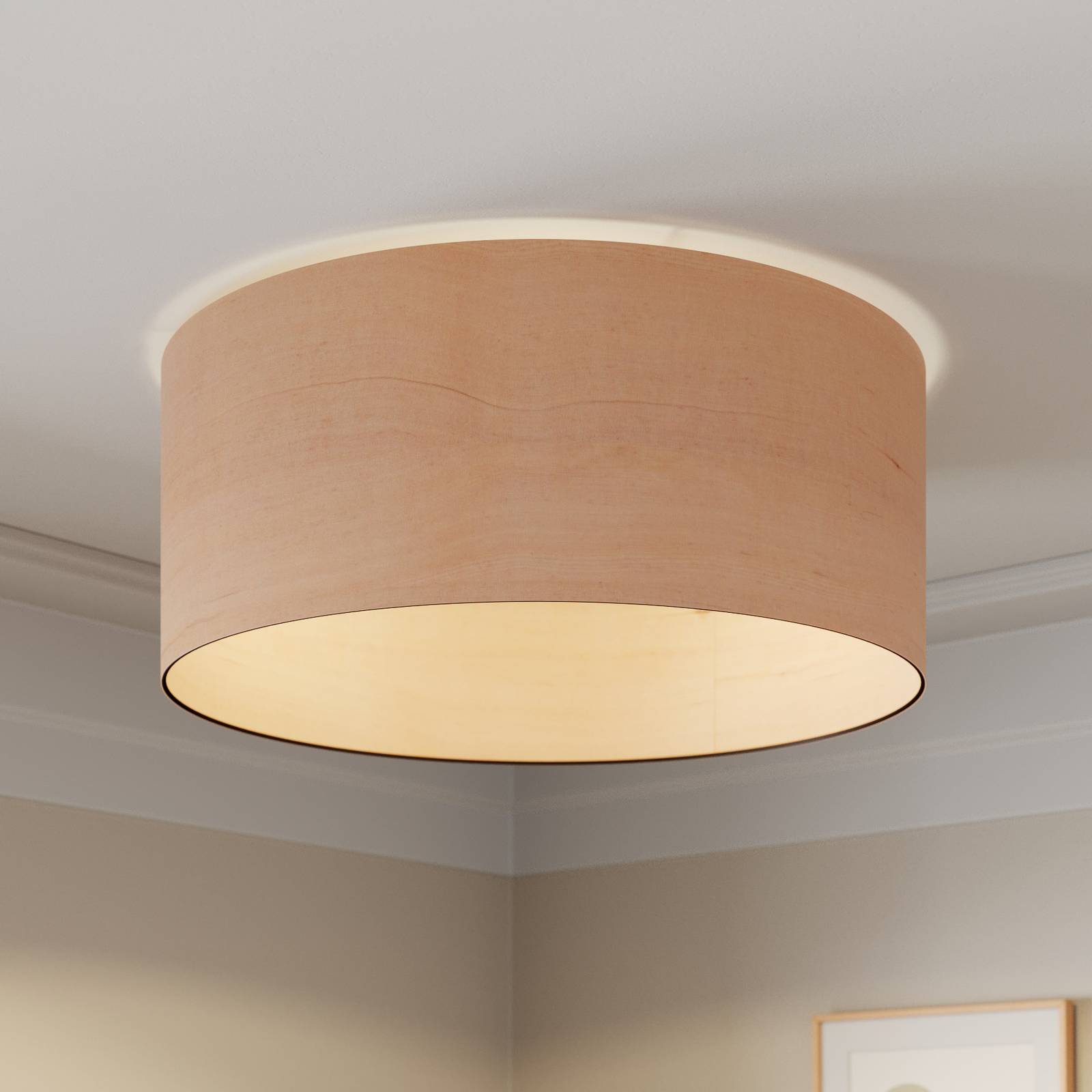 Envostar Veneer lampa sufitowa olcha Ø 55 cm