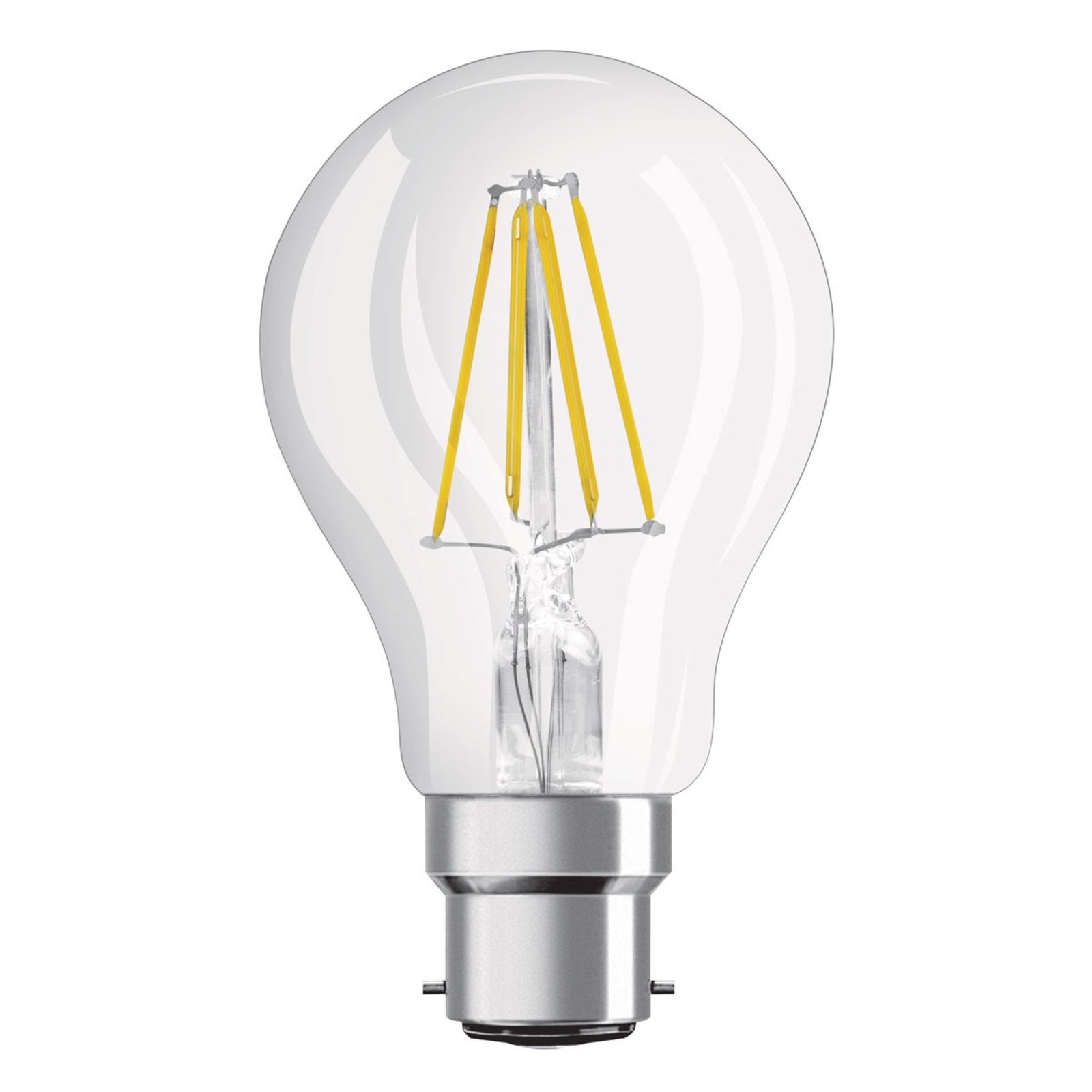 OSRAM LED žárovka B22d Superstar 827 8,5W čirá