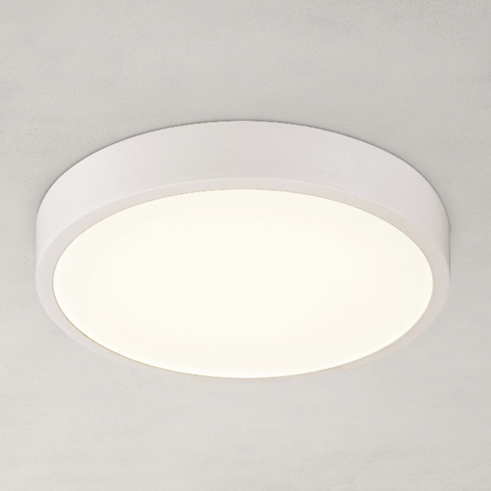 LED-taklampe Archimedes, dimbar, Ø 17 cm