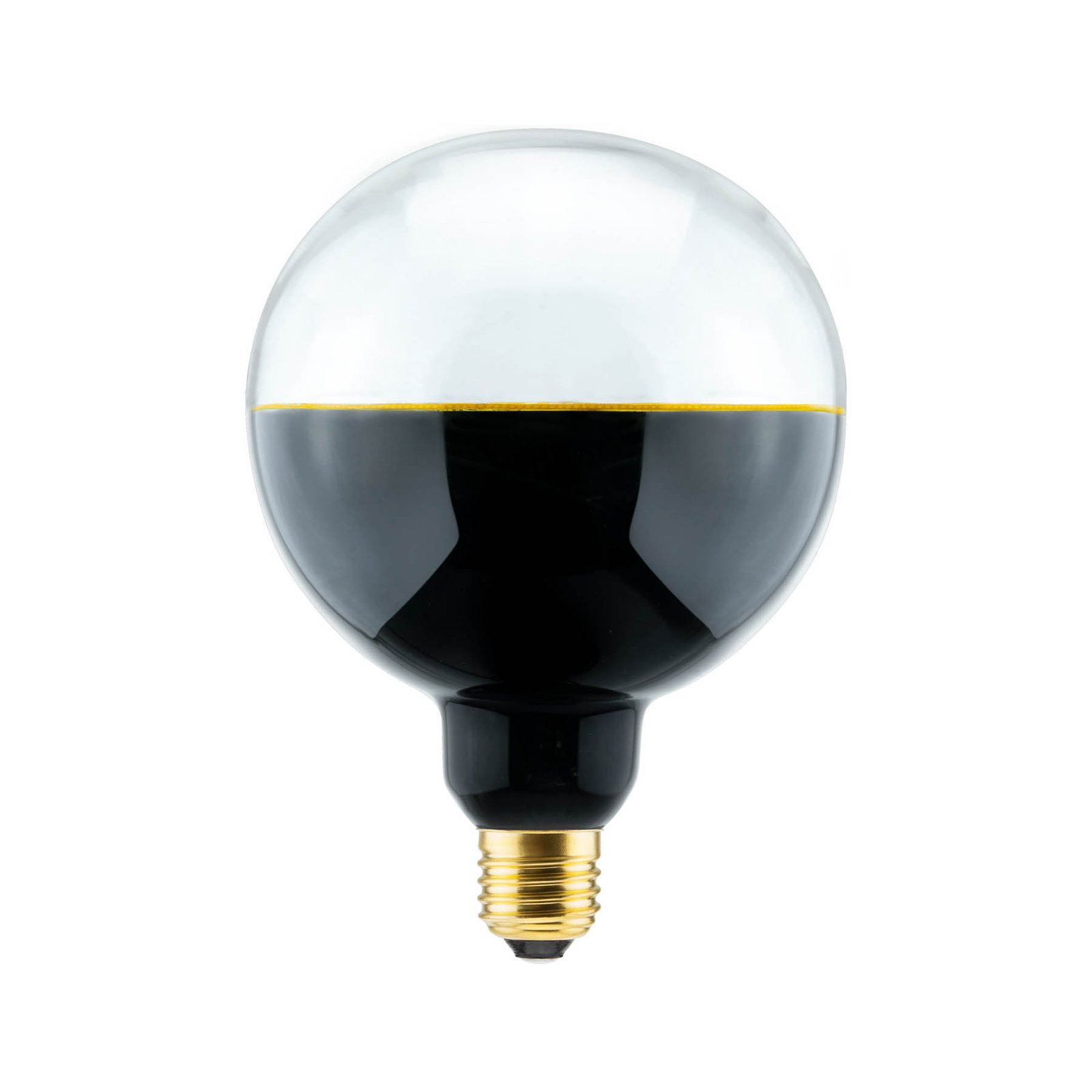 SEGULA LED-Globe Illusion E27 G125 διαφανές/μαύρο 5W 1900K dim