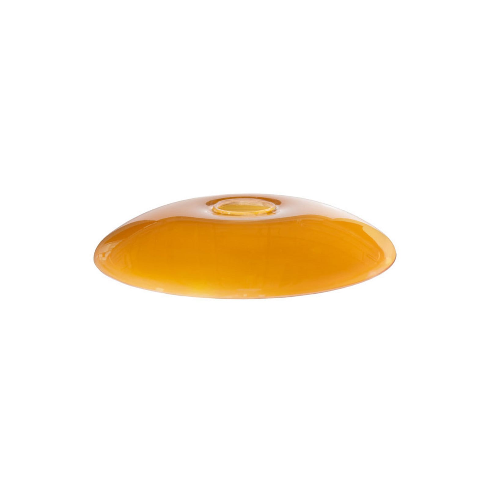 PH 2/1 Overskærm til Bordlampe Amber Louis Poulsen - Glas