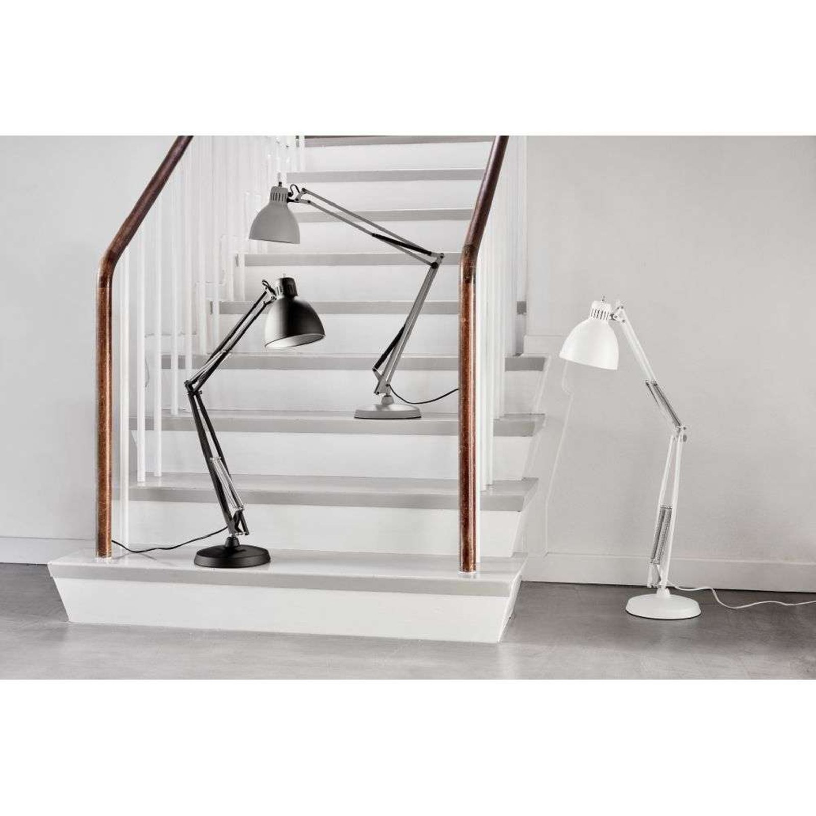 Archi T2 Lampă de Masă w/Base Matte White - NORDIC LIVING