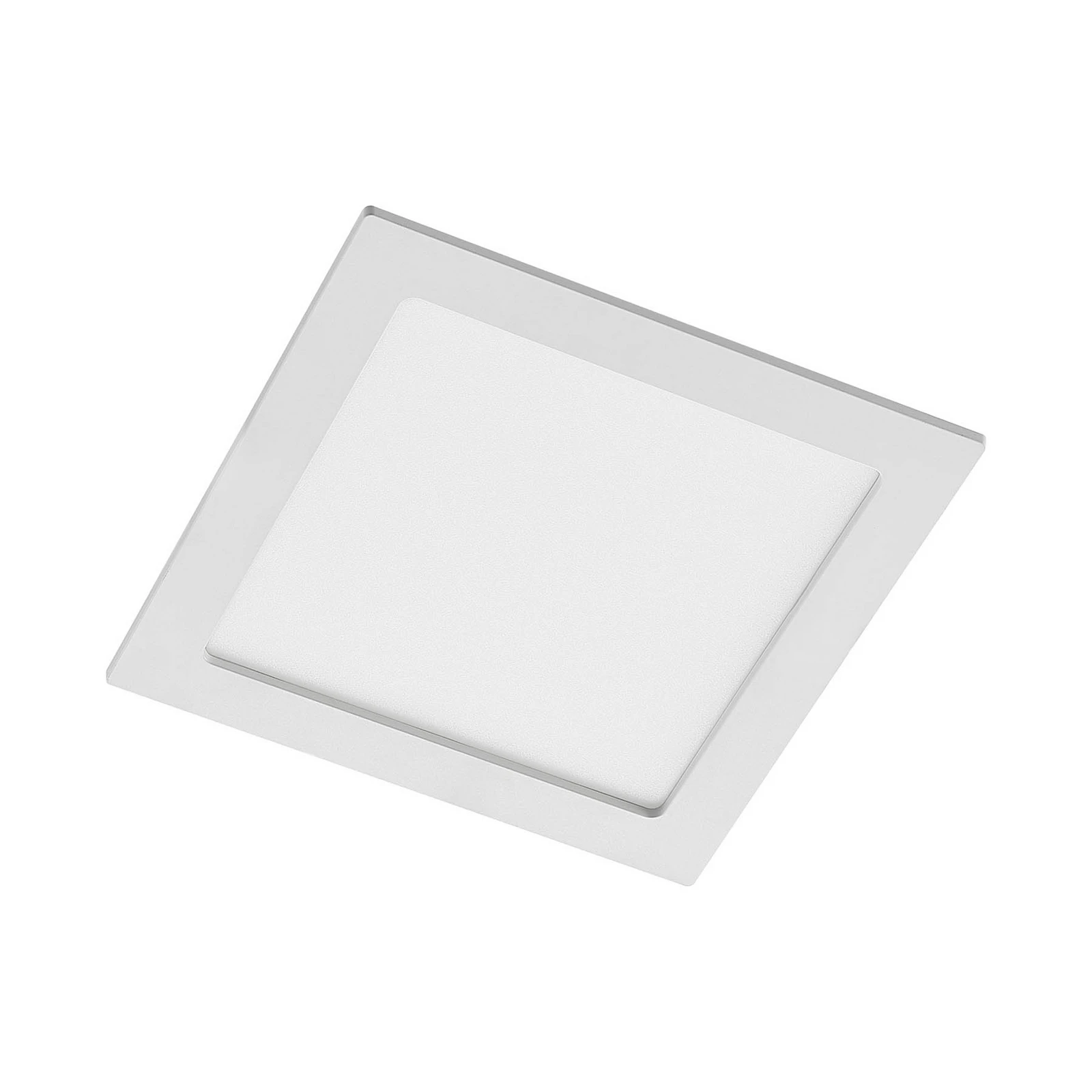Prios lampe encastrable LED Helina, blanc, 22 cm, 18 W, intensité variable