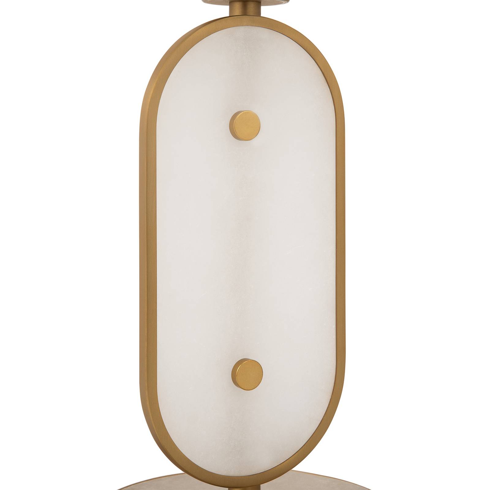 Maytoni marmo asztali lámpa, arany szín/természetes kő
