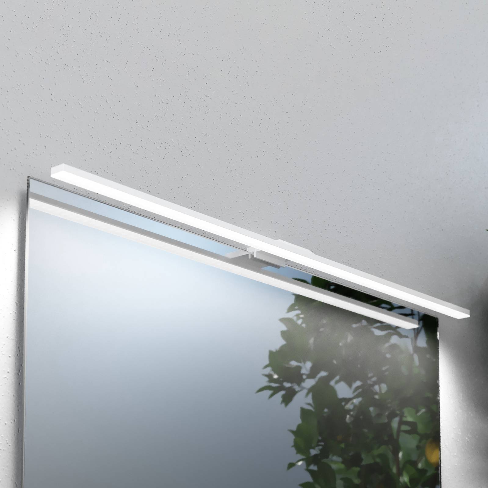 MCJ Applique pour miroir LED Triga IP44 blanc 80cm 3.000K