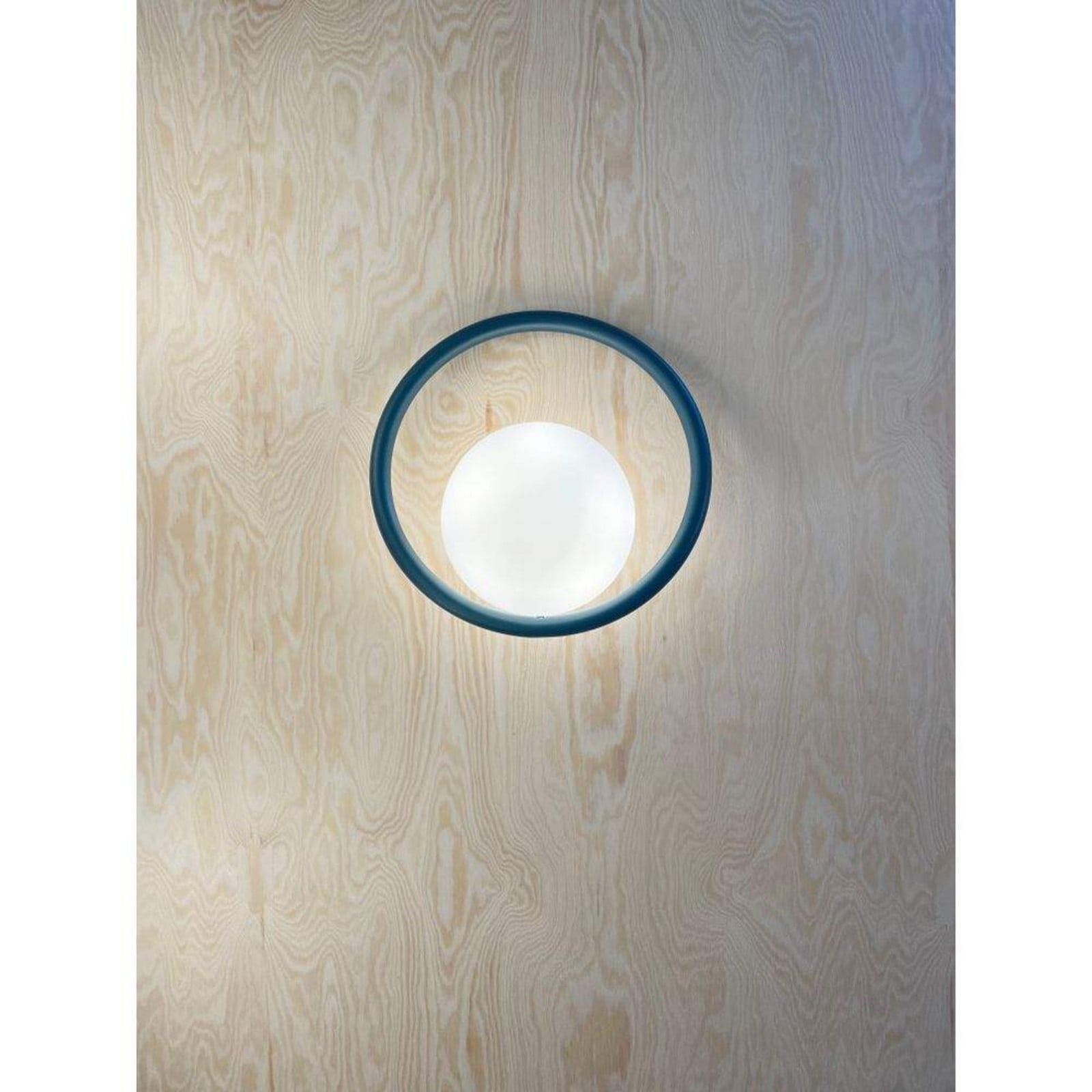Hula Hoop Wandleuchte HW Peacock Green Swedish Ninja - Wohnzimmer - Metall