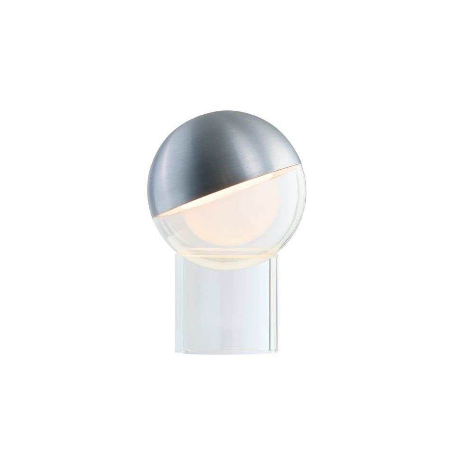 Lampa de masă cu LED FRANDSEN Pila culoare aluminiu 20 cm dimabilă - Camera de zi / sufragerie - Modern - Plastic