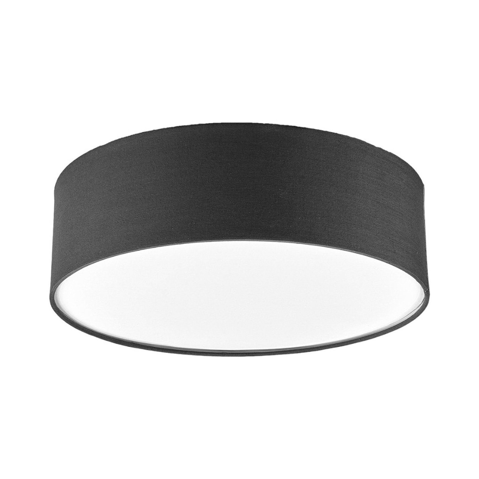 Sebatin Lámpara de Techo Ø40 Grey/White/Nickel - Lindby
